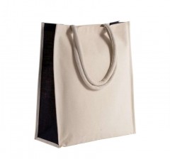                                               Baumwoll-/Jute-Shoppingtasche 